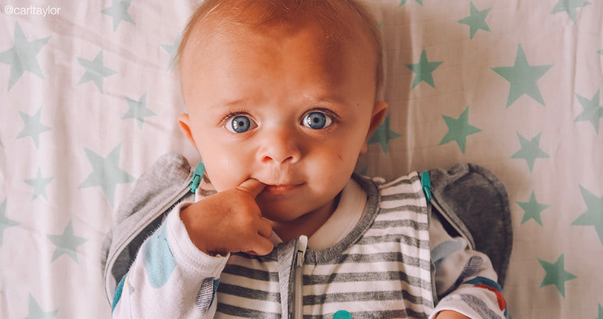 Helping baby sleep shop with a cold