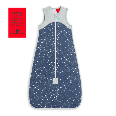 Sleep Bag Organic Warm 0.2 TOG - Stellar Denim - Love to Dream™ NZ 