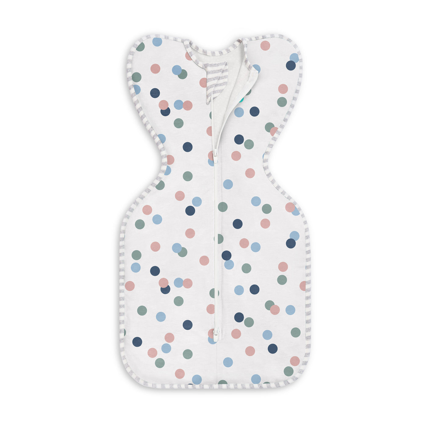 Swaddle Up™ Designer 1.0 TOG - Colourful Spot White - Love to Dream™ NZ 