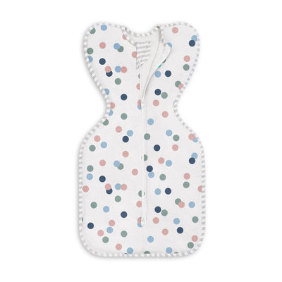 Swaddle Up™ Designer 1.0 TOG - Colourful Spot White - Love to Dream™ NZ 