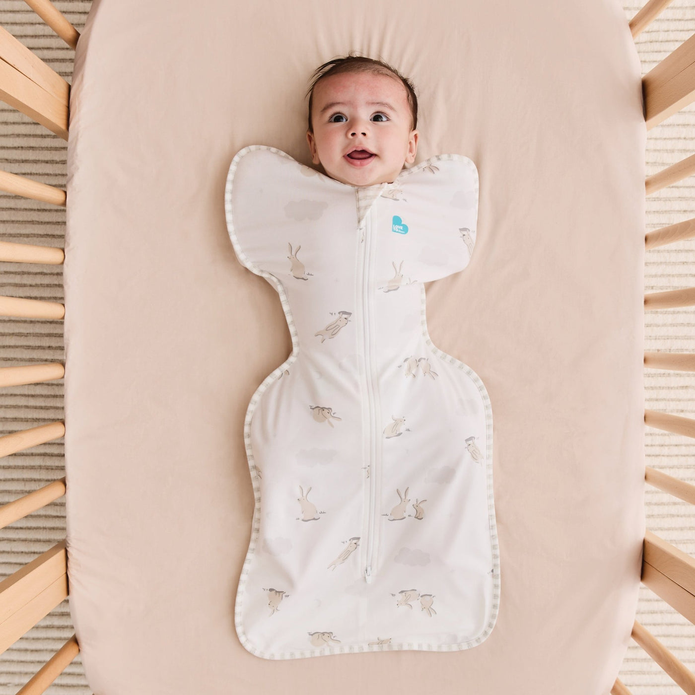 Swaddle Up™ Original 1.0 TOG - Cloud Bunnies - Love to Dream™ NZ 