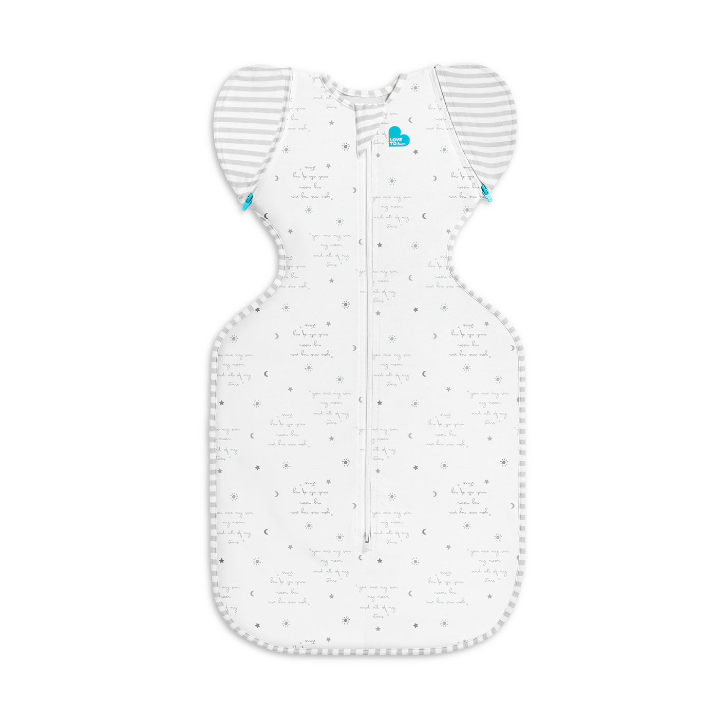 Swaddle Up™ Transition Bag Warm 0.2 TOG - 'You Are My' White - Love to Dream™ NZ 