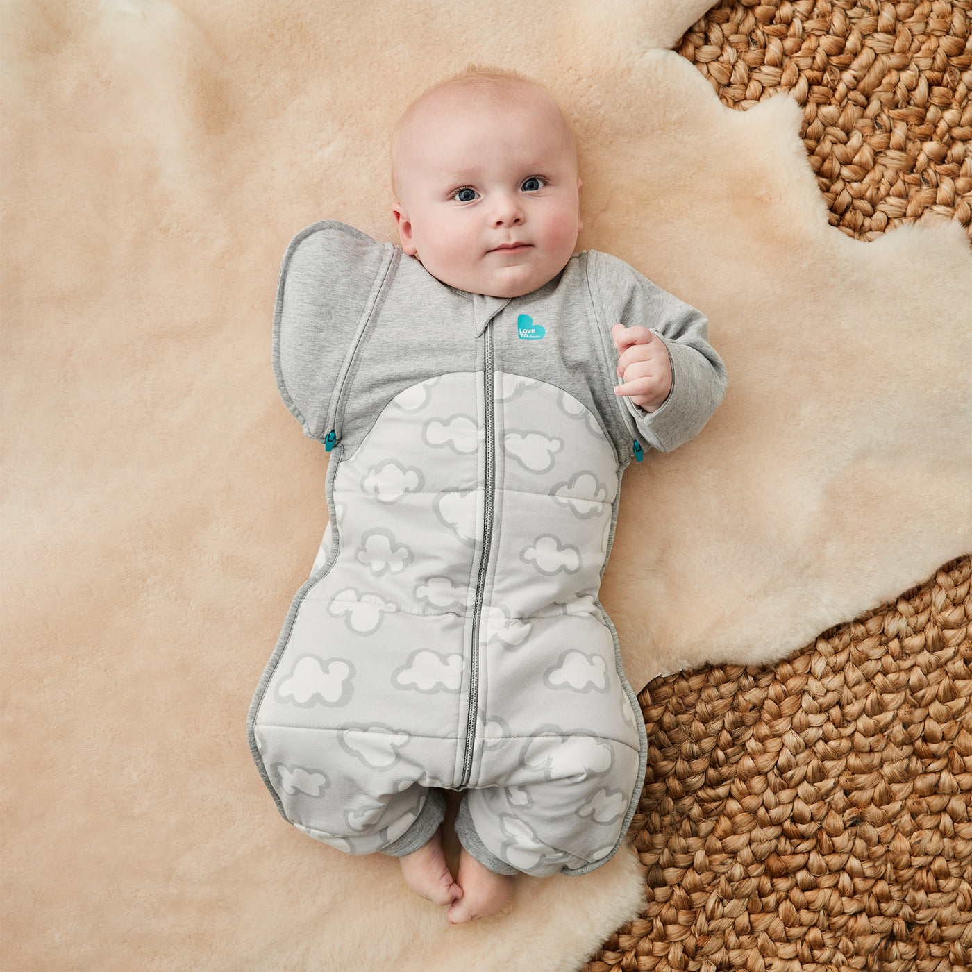 Swaddle Up™ Transition Suit Warm 2.5 TOG - Daydream Grey